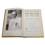 Charles Prices 1953 Personal How to Play Your Best Golf Book Signed by Tommy Armour JSA ALOA