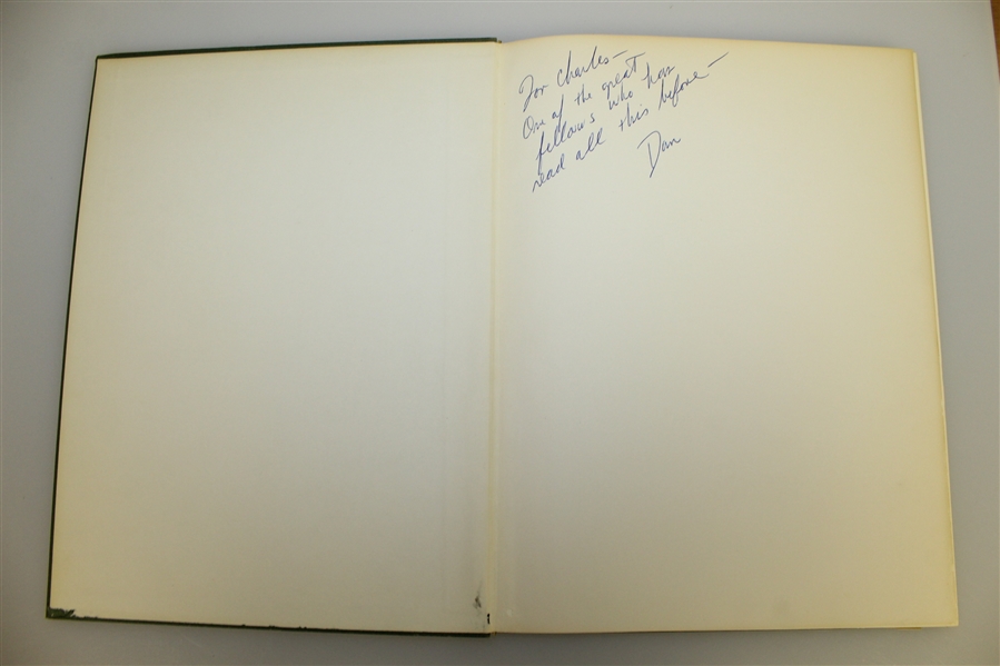 Charles Price's 1966 Personal SI's 'The Best 18 Golf Holes in America' Book Signed by Author