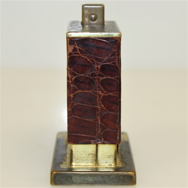 Bobby Jones' Personal Used Desk Lighter Gifted to Friend Charles Price - Multiple Provenance