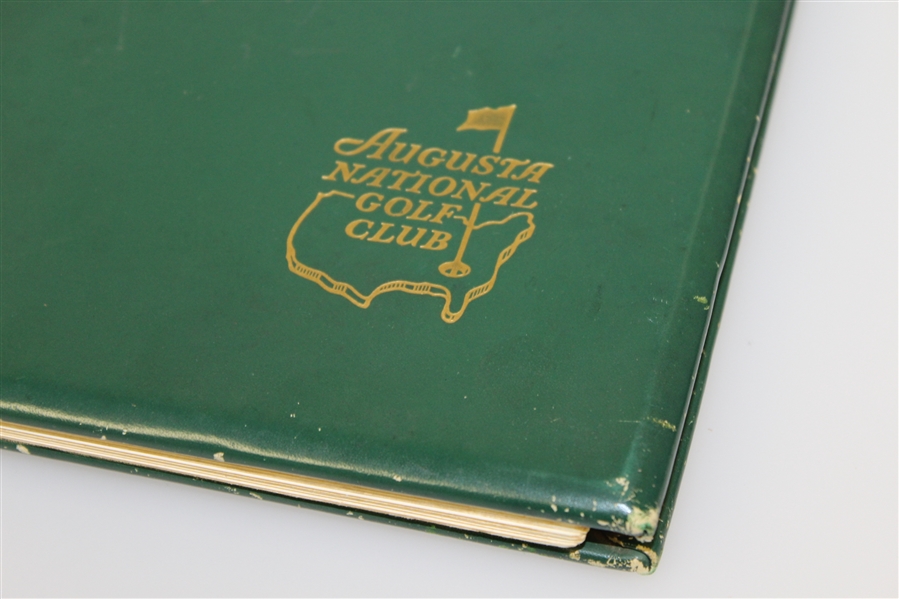 Post 1952 Album The Masters Tournament Augusta National Golf Club Member/Player Gift