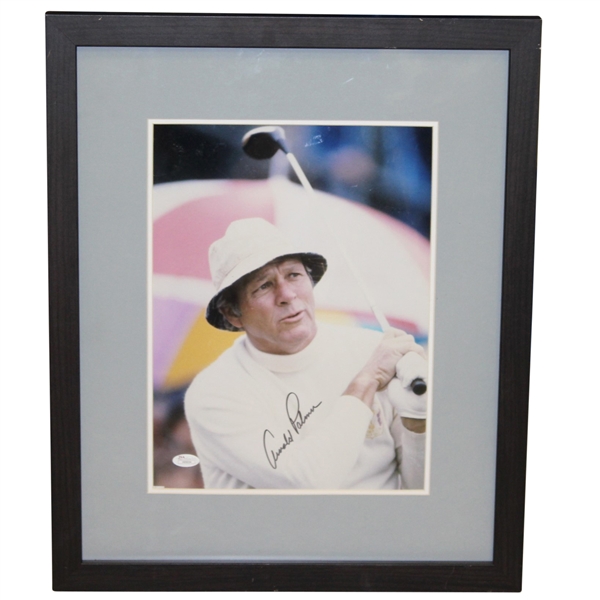 Arnold Palmer Signed 11x14 Photo - Ryder Cup Competition - Framed JSA #H29234