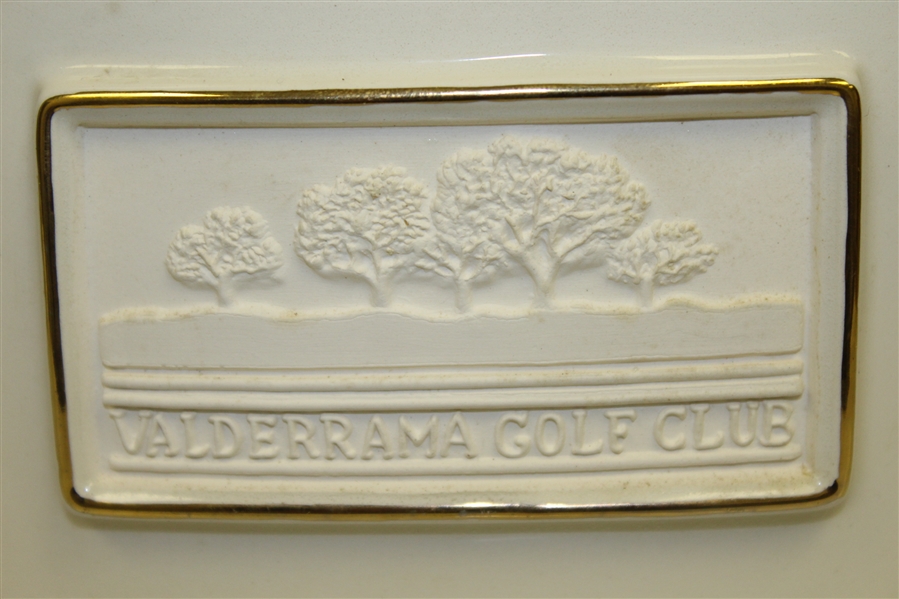 Ryder Cup 1997 Valderrama Golf Club Bill Waugh Artists Proof #2 Porcelain Decanter 