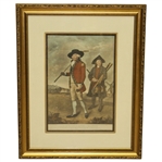 To The Society of Golfers at Blackheath Engraving Print by Abbott - Framed