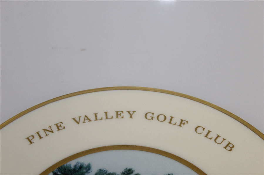 Pine Valley Golf Club Lenox Canada Cup Plate - 14<sup>th</sup> Hole, Jonh Arthur Brown Trophy