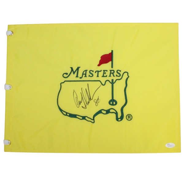 Craig Stadler Signed Masters Undated Flag with Year Won Notation JSA #Q59930