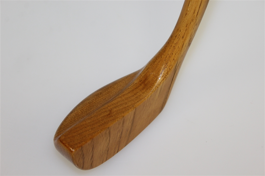 Brookline 1999 Ryder Cup One Piece Hardwood Putter with Results Etched in Grip