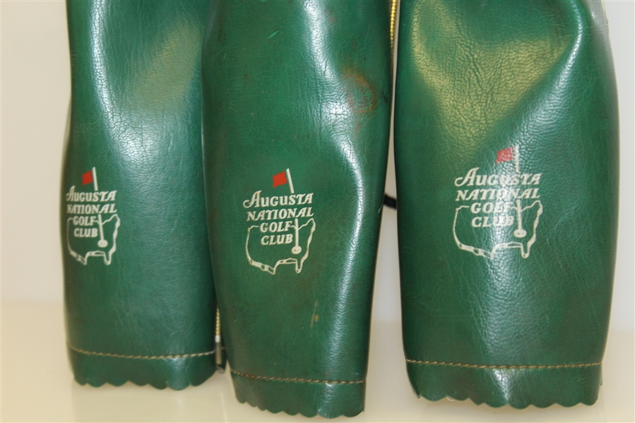 Augusta National Golf Club Members 1 Wood, 3 Wood, & 5 Wood Head Covers