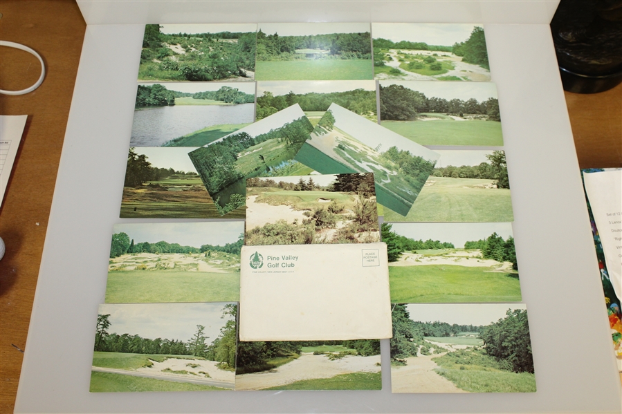 Pine Valley Golf Club Photo Cards - Set Of 18 In Original Envelope