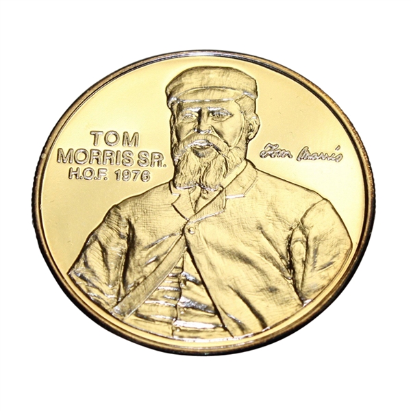 Old Tom Morris World Golf Hall Of Fame .999 Fine Silver Medal - 1 oz.