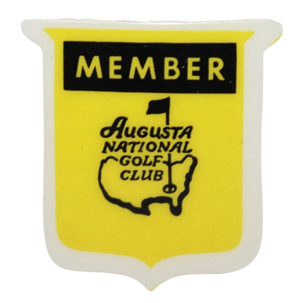 Augusta National Golf Club Member Badge - Seldom Seen - 1970's