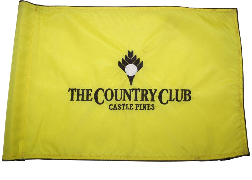 The Country Club of Castle Pines Course Flag