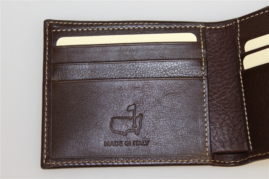 Augusta National Genuine Leather Wallet - Handmade in Italy 