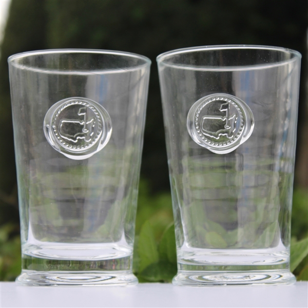 Masters High Ball Glasses w/ Glass Masters Seal On Front