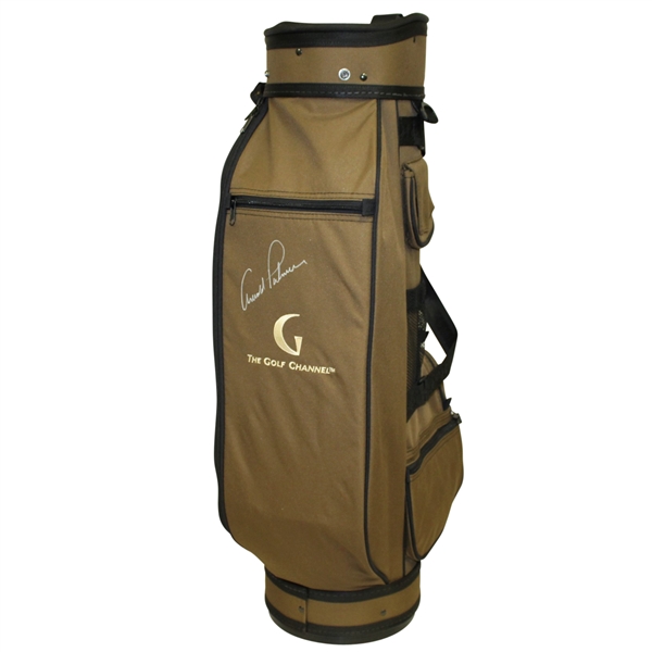 Arnold Palmer Signed Golf Channel Full Size Golf Bag - Excellent Condition JSA ALOA