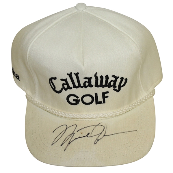 Michael Jordan Signed White Callaway Golf Hat JSA ALOA