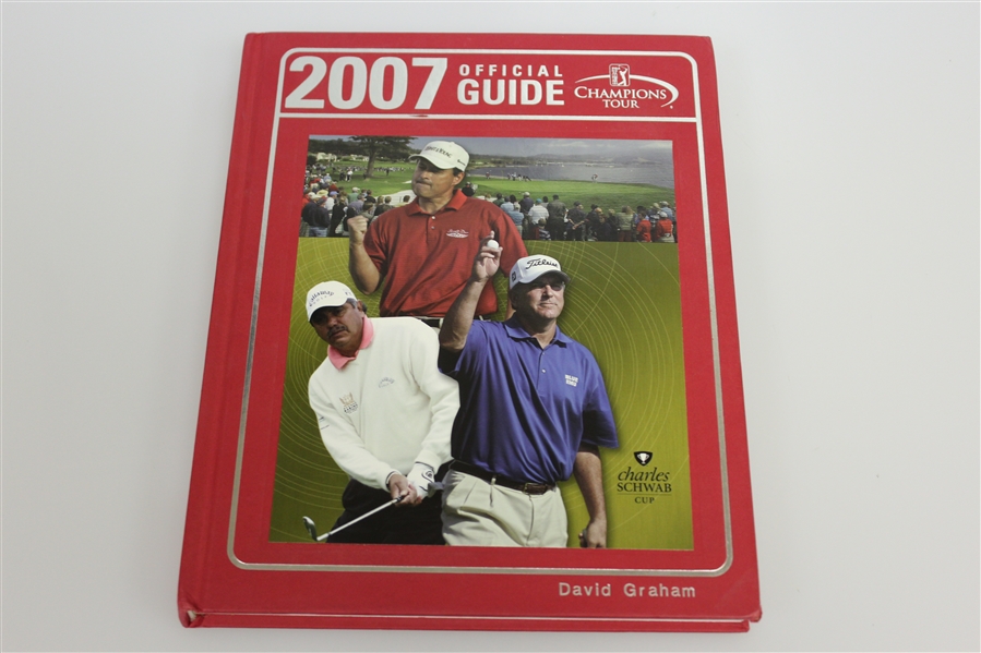 2007 PGA Tour & 2007 Champions Tour Official Guides - Issued to David Graham