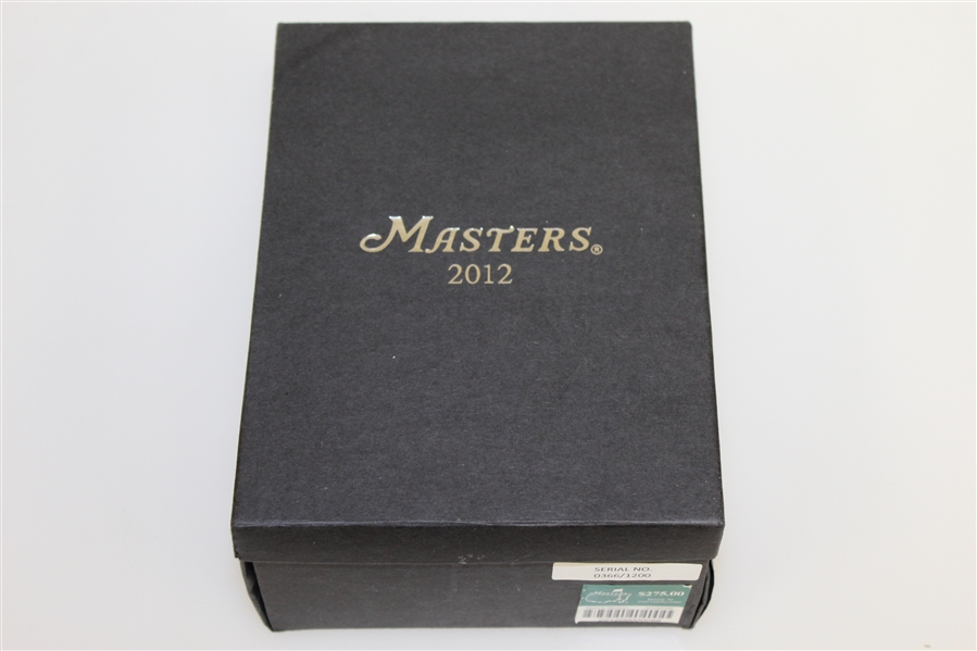 2012 Masters Tournament Ltd Edition Watch Honoring Arnold Palmer in Original Box