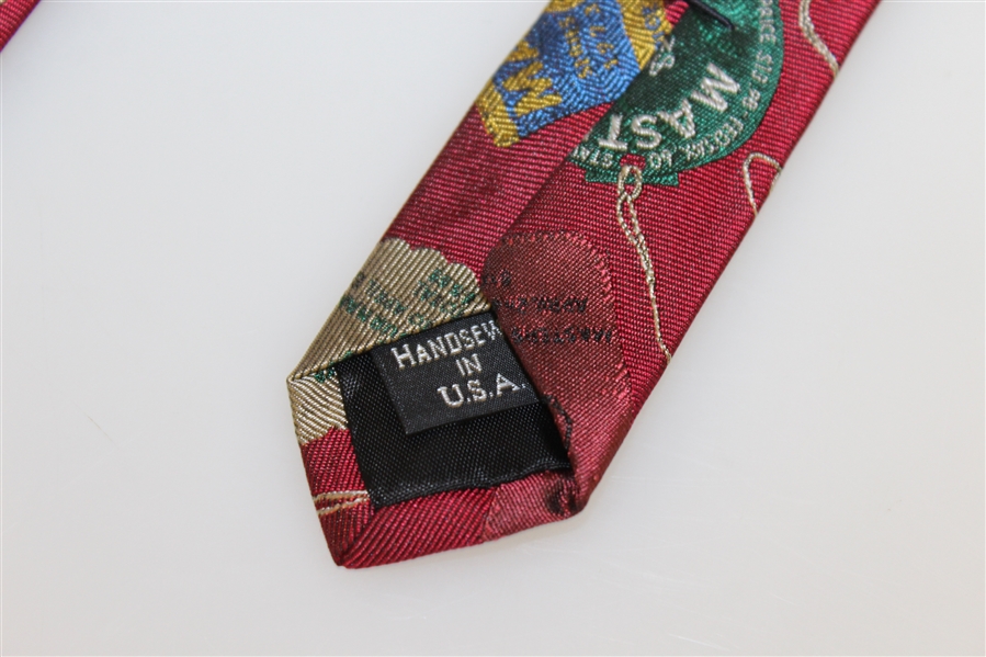 Augusta National Golf Club Member Only Masters Badges Logo Tie