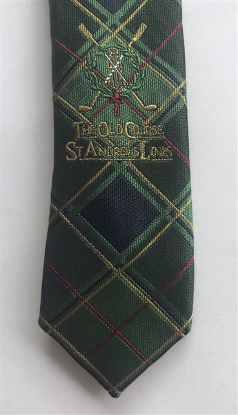 Old Course at St. Andrews Tartan Collection 100% Silk Tie