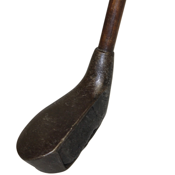 Thomas Vesey Steel Open Face Metal Head Wood with Gutta Percha Weighted Mashie w/ Metal Head