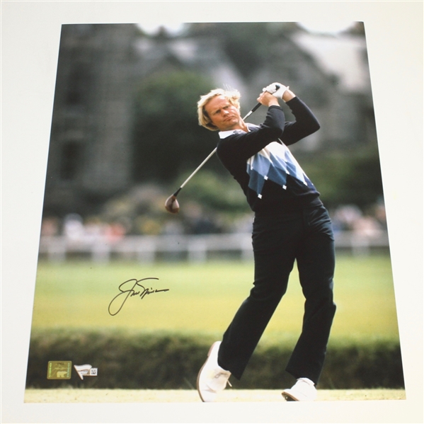 Jack Nicklaus Signed Photo w/ Fanatics & Golden Bear Authentication Stickers