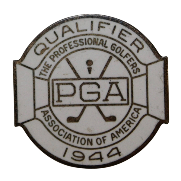 1944 PGA Championship Contestant Badge - Bob Hamilton Winner