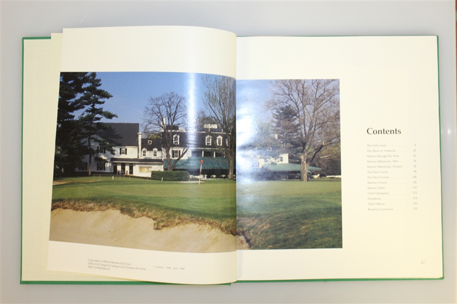 Golf At Merion Limited Edition 1st Edition Written By Desmond Tolhurst