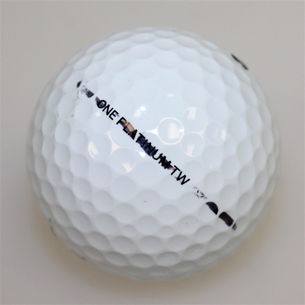 Tiger Woods Matched Marked Golf Ball - 2006 Masters