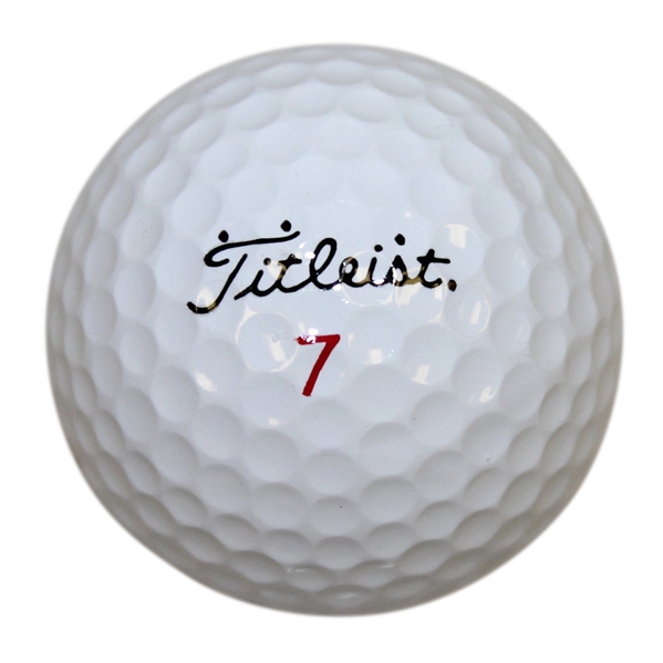Phil Mickelson Match Marked Golf Ball - 1993 Masters