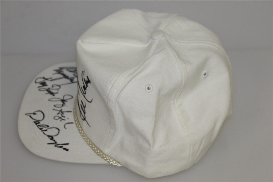 Arnold Palmer, Lee Trevino & Others Signed Classic Cadillac Golf Hat JSA ALOA