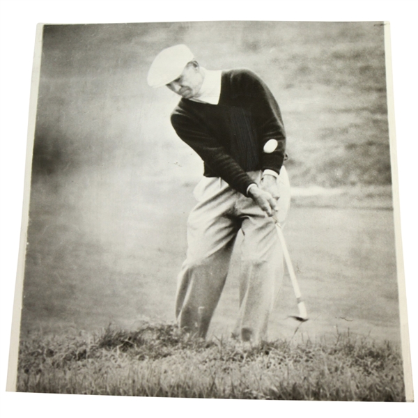 Ben Hogan Wire Photo From The 1958 US Open