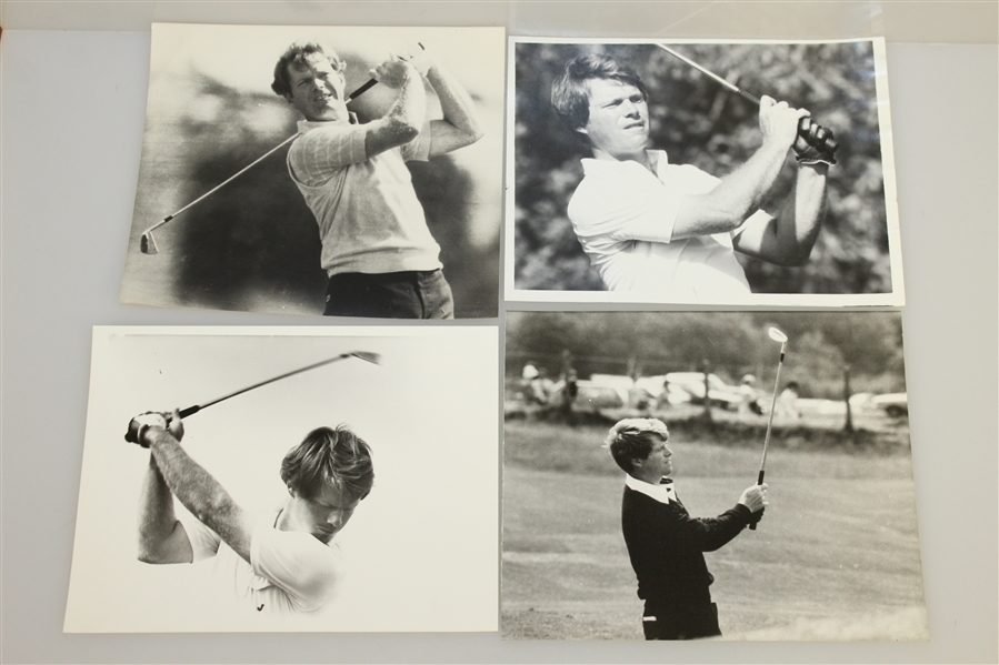 12 Various Sized Tom Watson Images Including Masters & The US Open