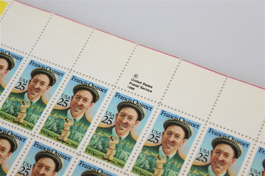 50 Uncirculated 1988 Francis Ouimet Stamps