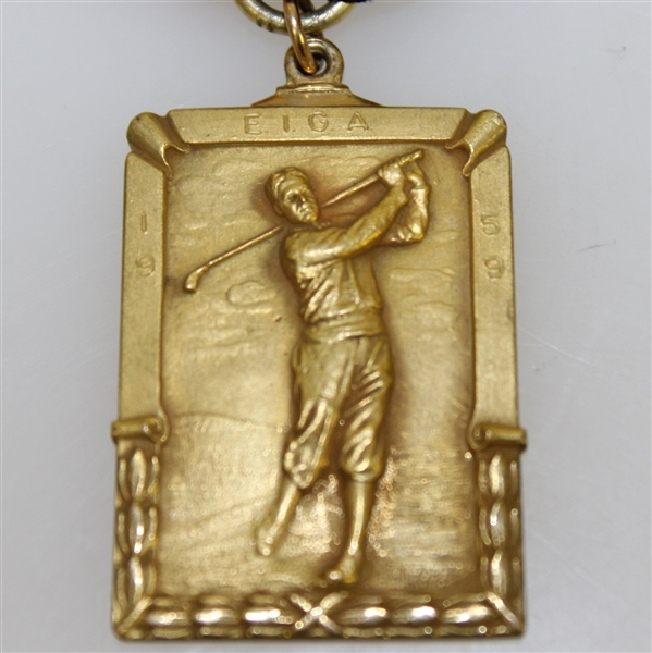 1959 E.I.G.A. Team Champions Medal with Ribbon