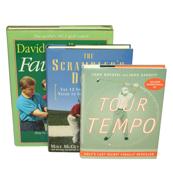 Instructional/Tutorial Golf Books - Tour Tempo, Scrambler's Dozen, and Faults & Fixes