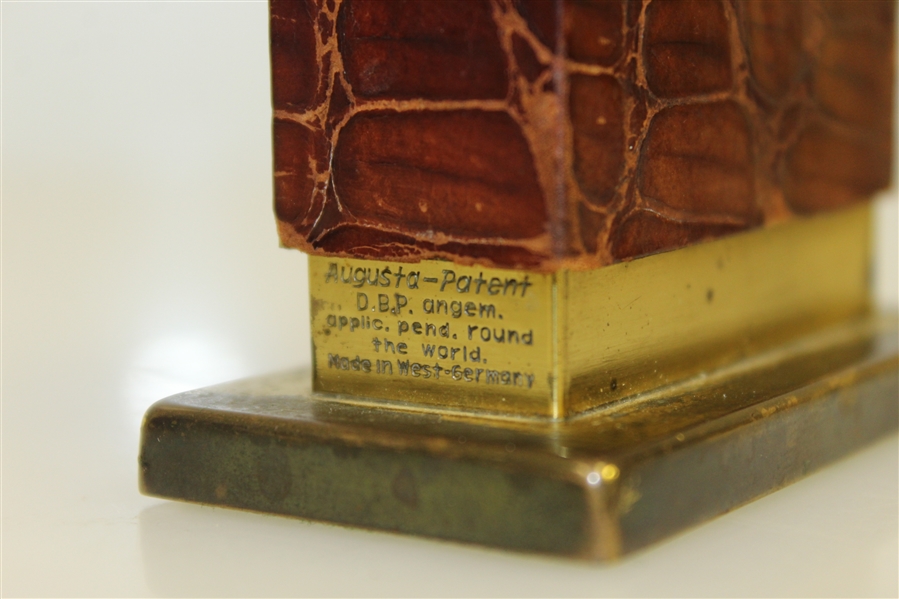 Bobby Jones' Personal Used Desk Lighter Gifted to HOF Writer Charles Price - W/Provenance- GWAA 1st Prize For Writing