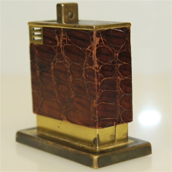 Bobby Jones' Personal Used Desk Lighter Gifted to HOF Writer Charles Price - W/Provenance- GWAA 1st Prize For Writing