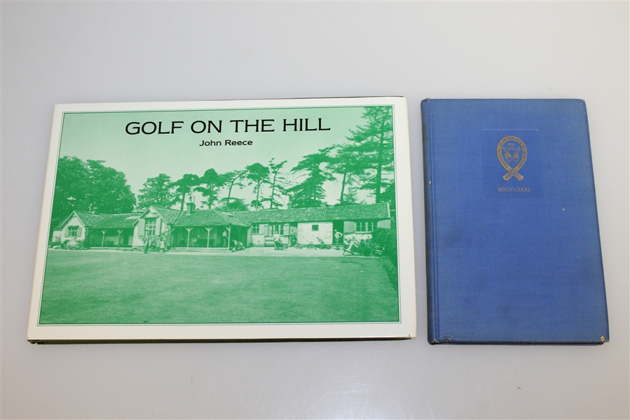New South Wales Club, First Hundred Years, Golf on the Hill, & Calumet Club of NY Club Books