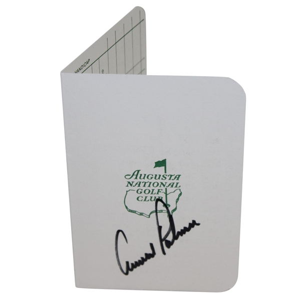 Arnold Palmer Signed Augusta National Scorecard JSA ALOA