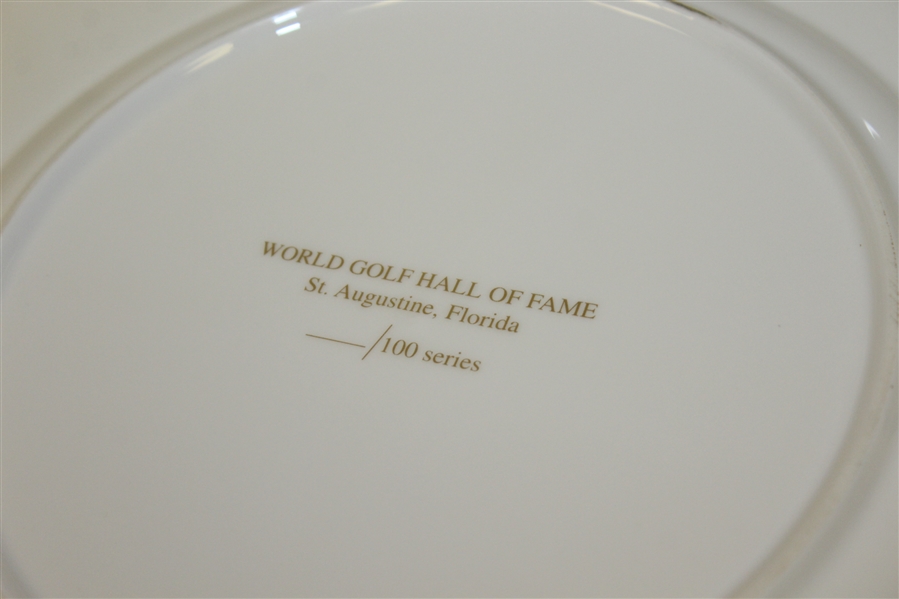 World Golf Hall of Fame St. Augustine Undated Plate - Series is Out of 100 