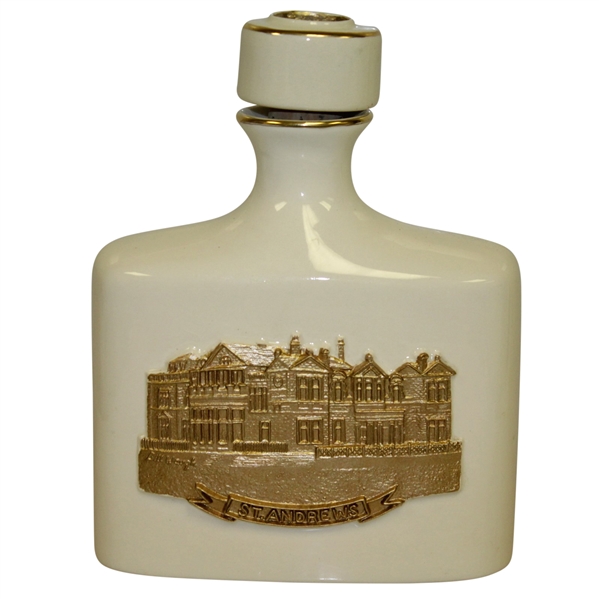 St. Andrews 'The Old Course' Artist Proof Bill Waugh Handcrafted Porcelain Decanter