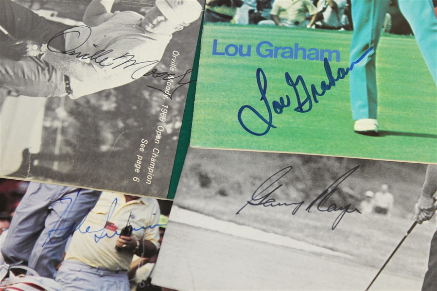 Golf Journal Magazines Signed by Player, Graham, Irwin, & Moody JSA ALOA