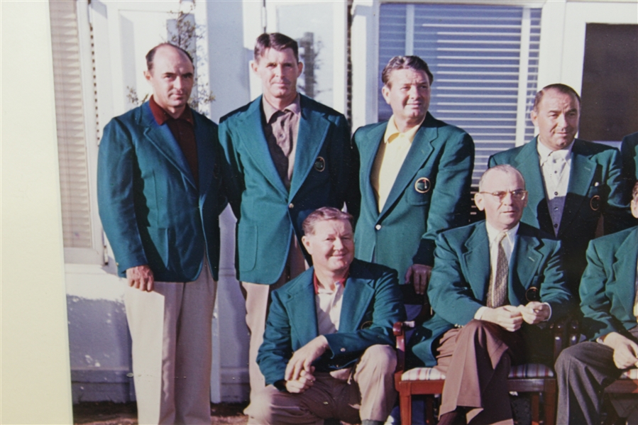 Masters Champions Dinner 1955 Photo In Green Jackets - Winners 1934-1954 Plus Jones & Roberts