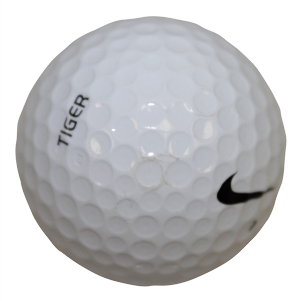Tiger Woods Masters Personal Used Golf Ball