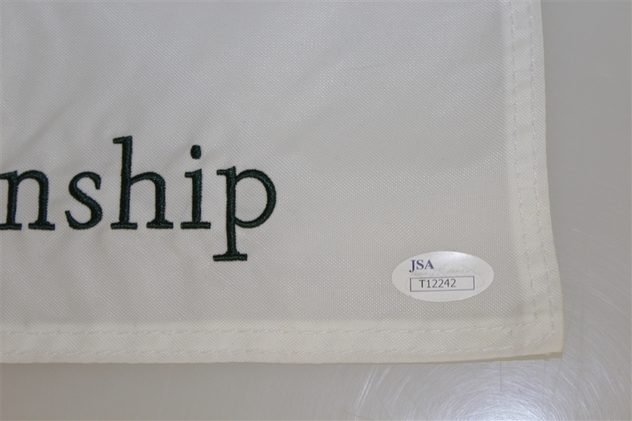 Rory McIlroy Signed 2012 PGA Championship at Kiawah Island Embroidered Flag JSA #T12242