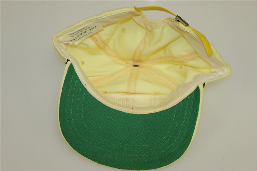 Vintage Masters Circle Patch Yellow Hat - Made by Derby Cap