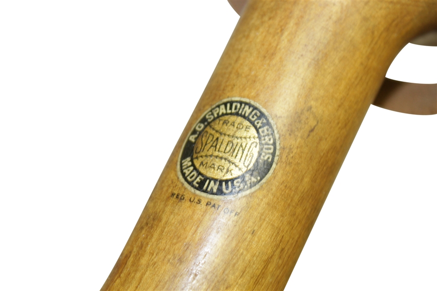 A.G. Spalding & Bros Patent Hickory Club Straightener/Holder Pat. Mar 6'28 Excellent Condition
