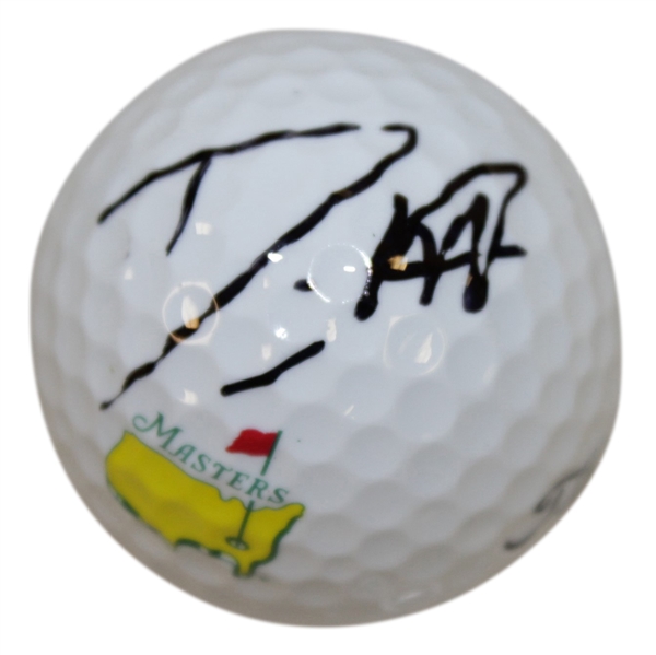 Danny Willett Signed Masters Logo Golf Ball JSA #T69612
