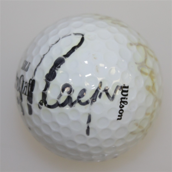 Arnold Palmer, Gary Player, & ChiChi Rodriguez Multi-Signed Golf Ball JSA ALOA