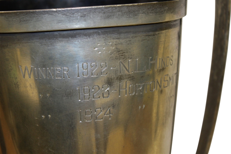 1922 Director's Cup Silver Loving Cup Presented by Harry Cooper - Won By Horton Smith & others